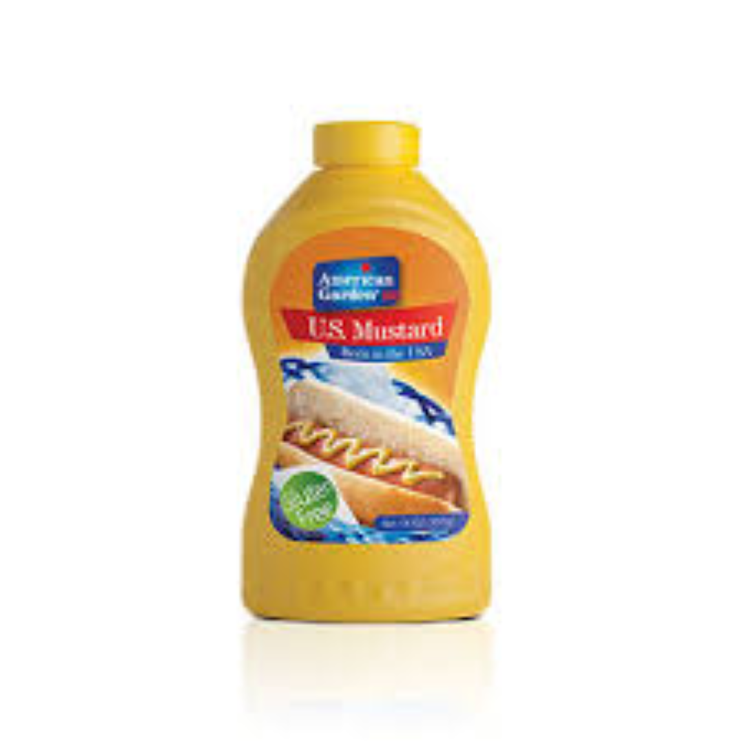 AMERICAN GARDEN YELLOW MUSTARD SQZ 397G
